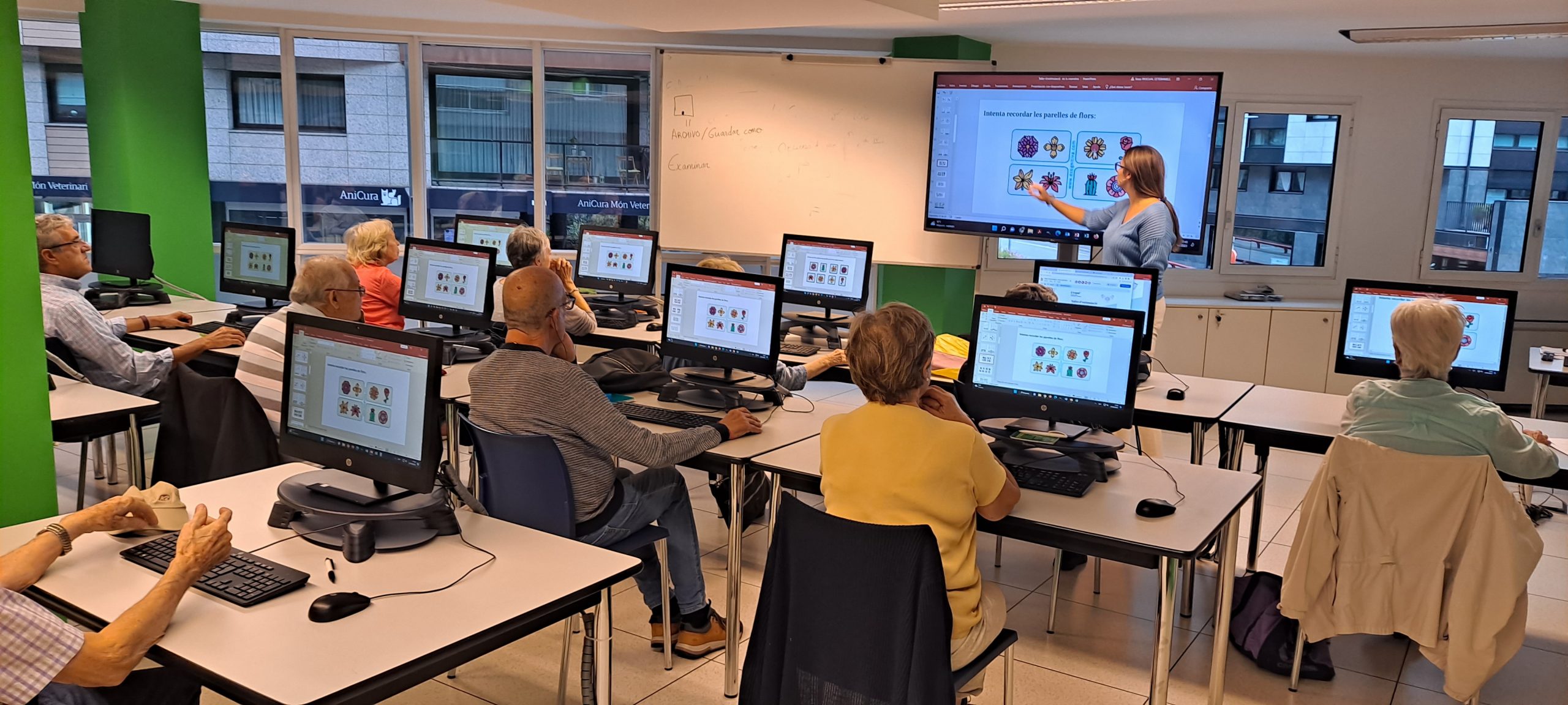 Taller virtual d’estimulació de la memòria mitjançant la informàtica