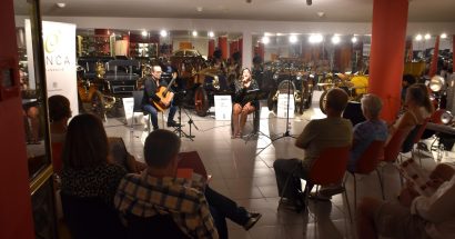 David Sanz i Roser Puigbò posen el punt final a la col·laboració de la Fundació ONCA al cicle Nits d’estiu als museus