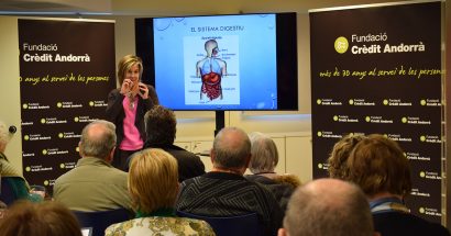 L’espai acull una xerrada de Marta Pons sobre alimentació i digestió