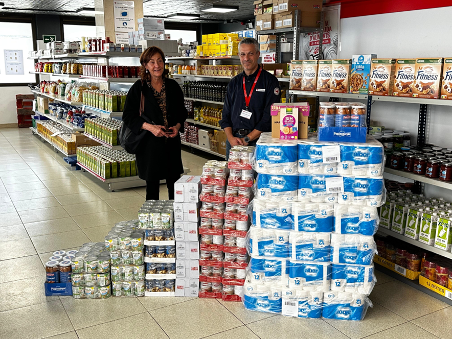 Creand Fundació aporta més d’1,7 tones de productes a la Creu Roja Andorrana