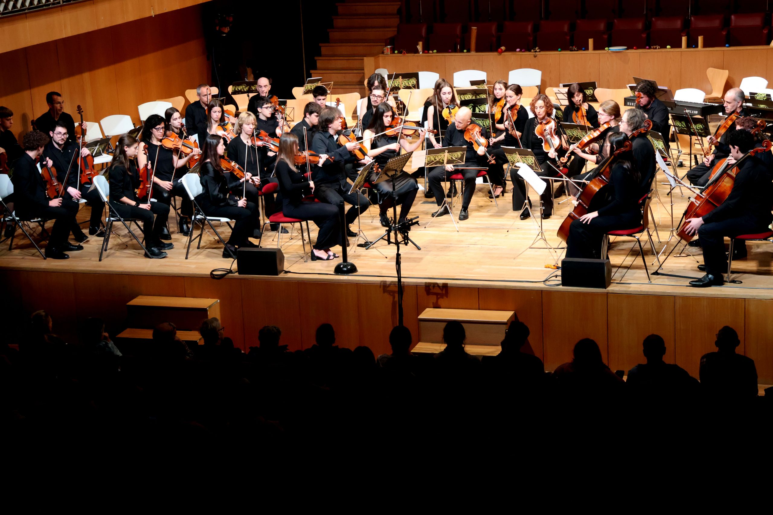 L’Auditori Nacional s’omple per veure el tradicional concert de Santa Cecília