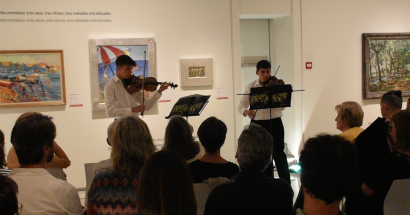 Carro i Lupiáñez captiven el públic del Museu Thyssen en el segon concert de les ‘Nits d’estiu’