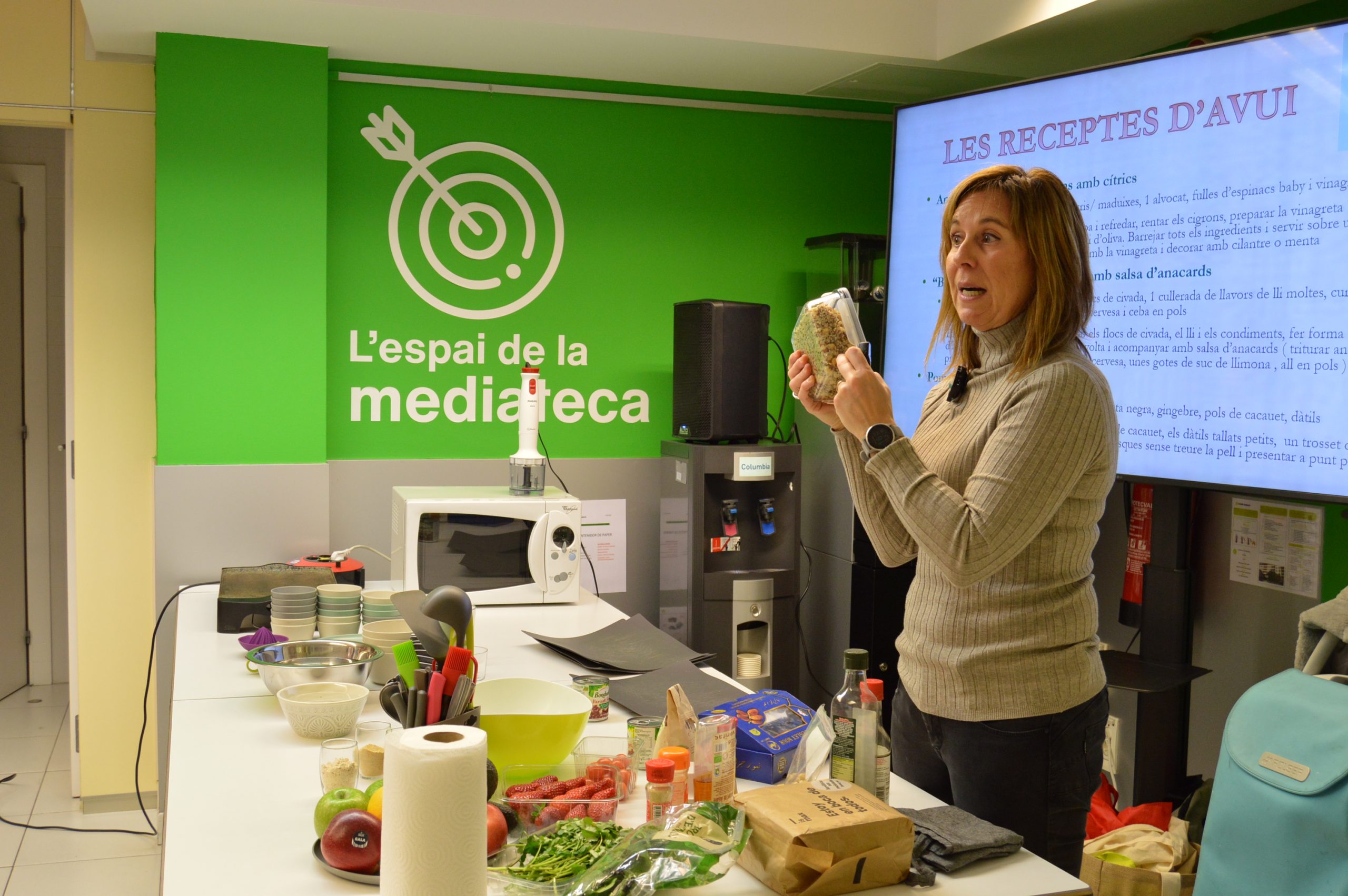 Taller sobre proteïna vegetal a L’espai