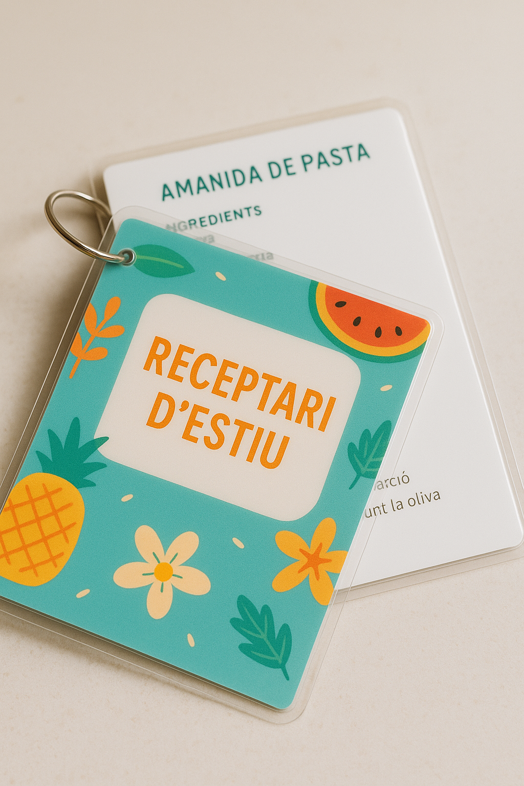 Creació d’un receptari d’estiu amb IA