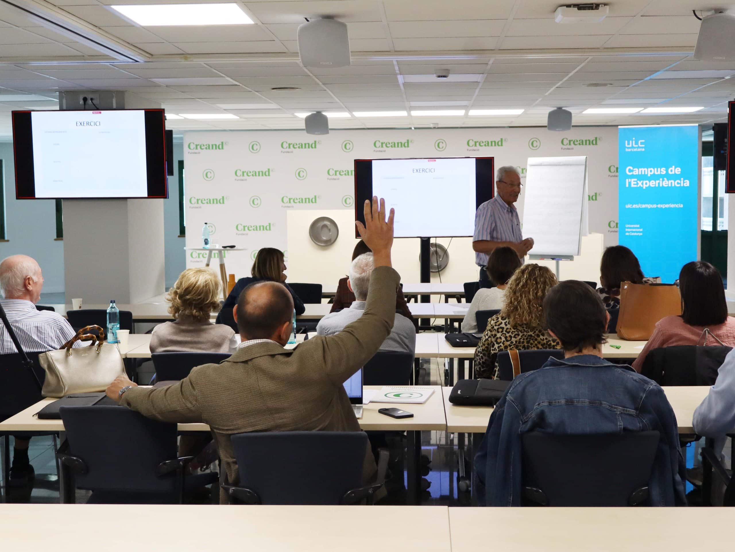 El Campus de l’Experiència impulsat per Creand Fundació comença el curs amb dos línies formatives