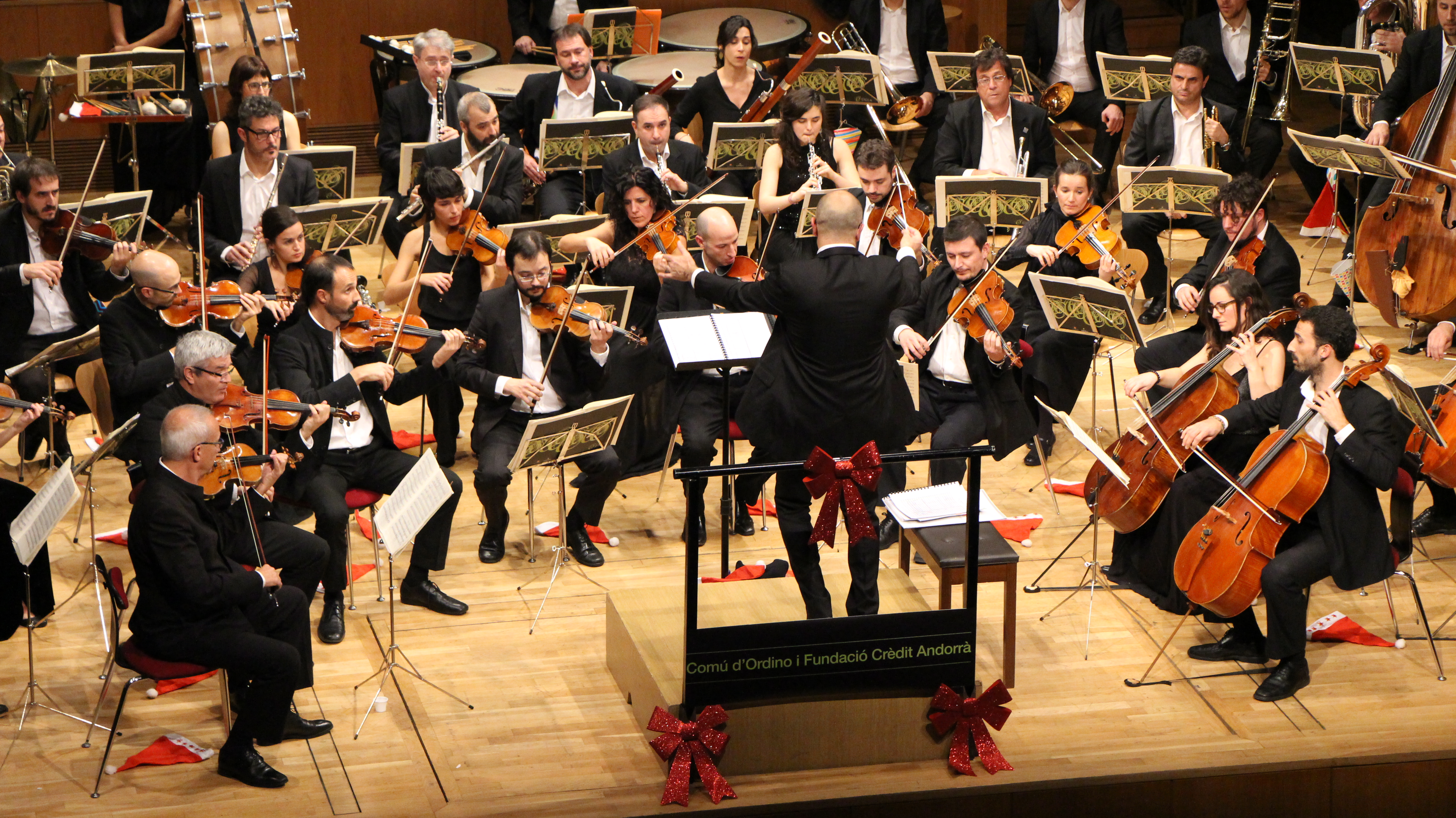 El Concert de Cap d’Any Ordino i Fundació Crèdit Andorrà, fidel als grans compositors