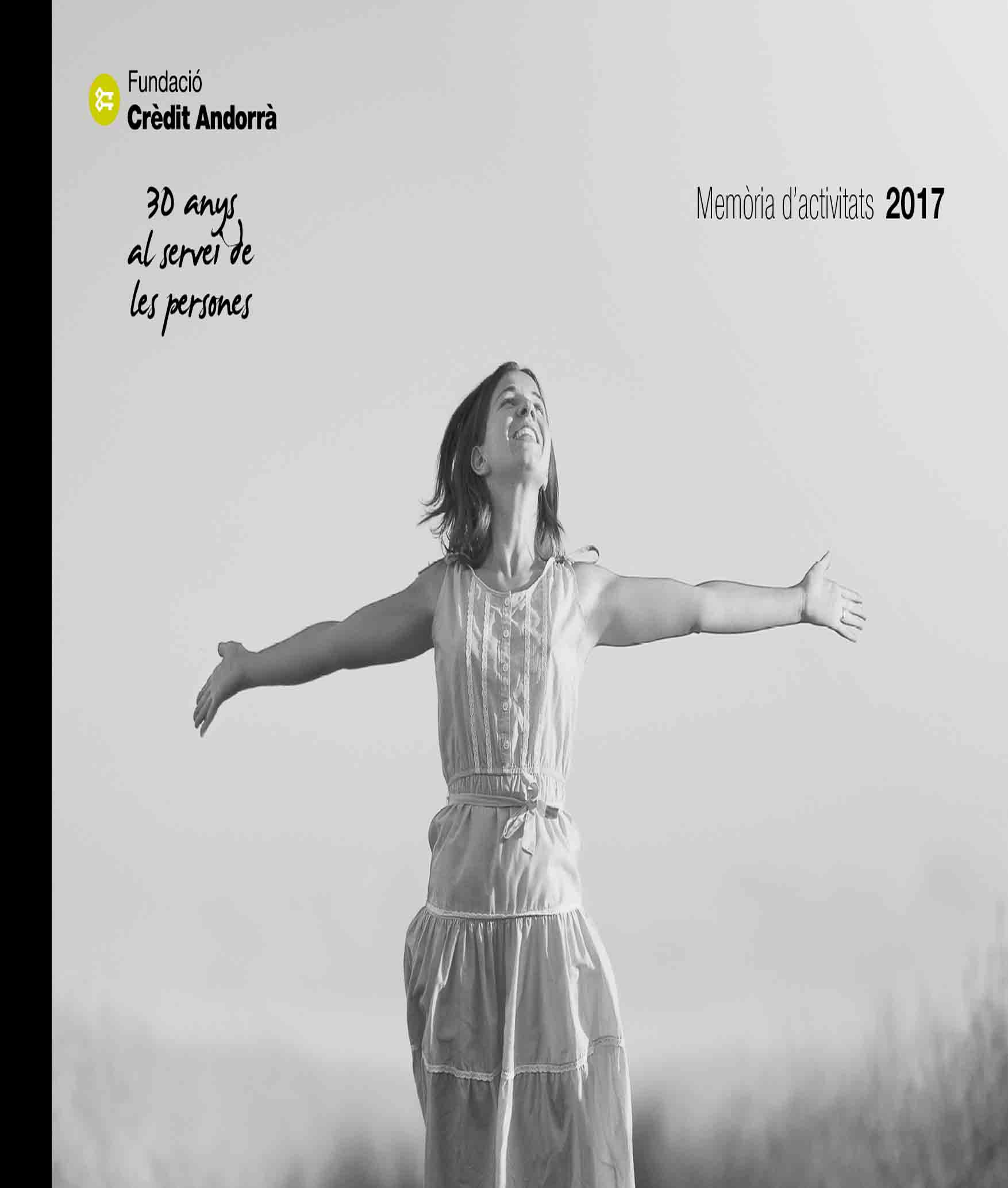 Memòria d’activitats de la Fundació Crèdit Andorrà 2017