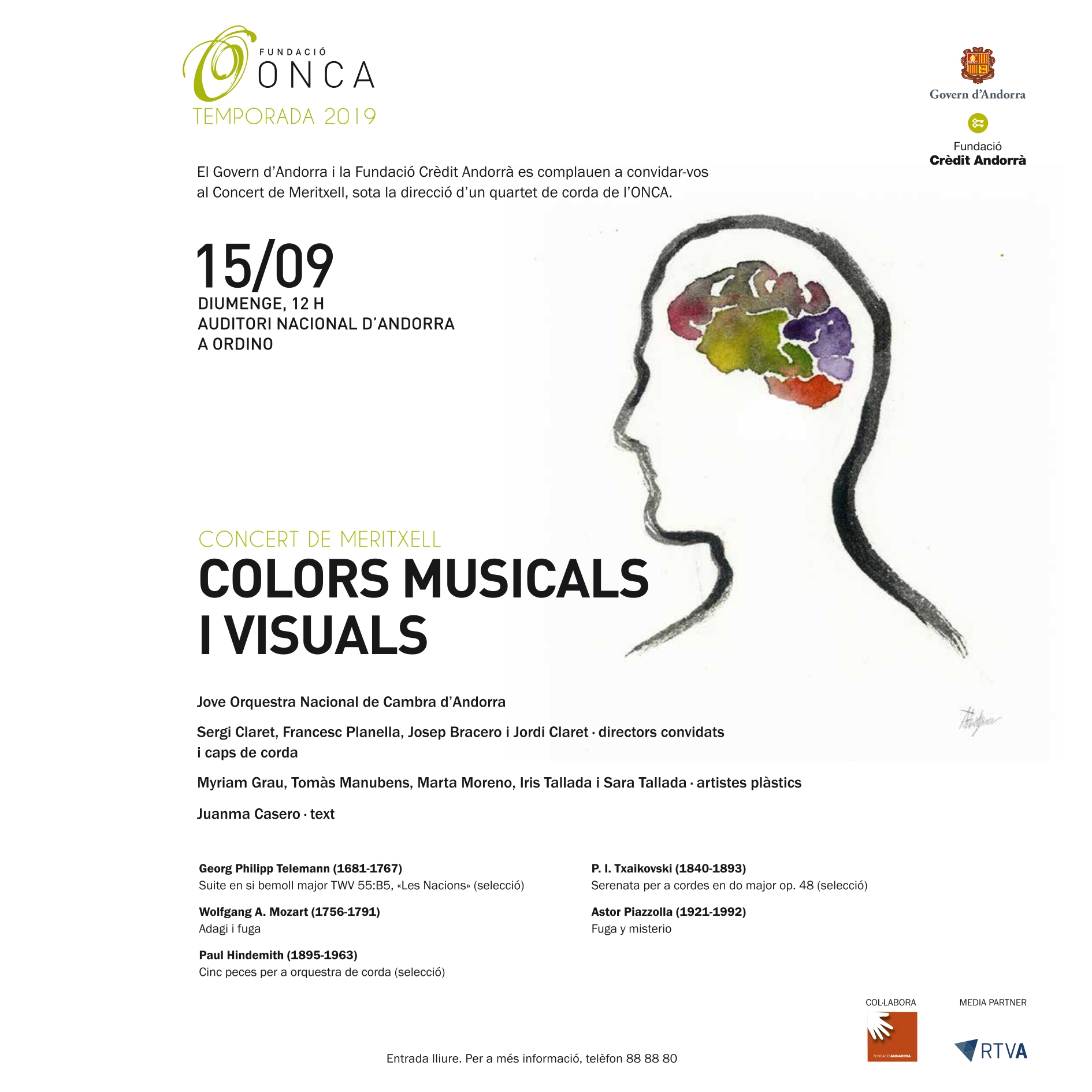 Concert de Meritxell: Colors musicals i visuals