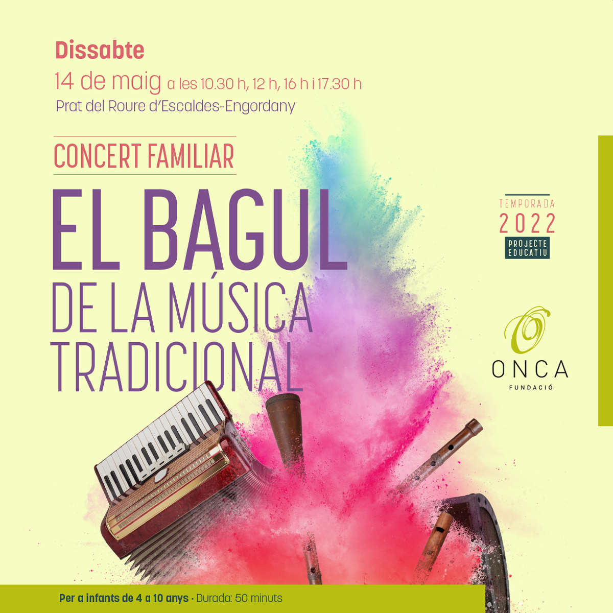 Concert familiar “El bagul de la música tradicional”