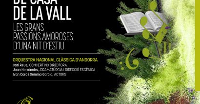 ‘Les grans passions amoroses d’una nit d’estiu’, la nova proposta de la Fundació Orquestra Nacional Clàssica d’Andorra pel Concert Jardins de Casa de la Vall