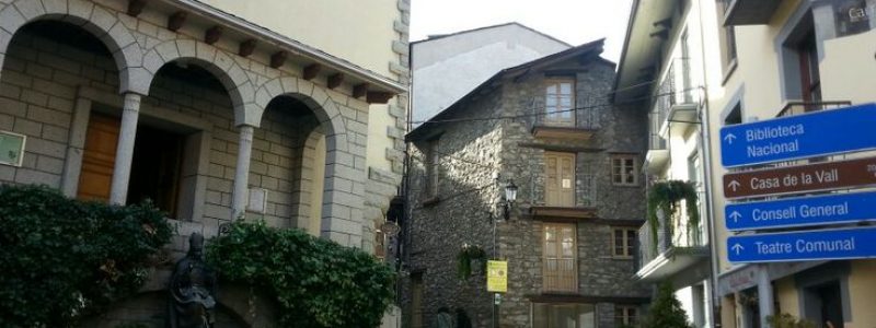 Ruta literària al nucli antic d’Andorra la Vella